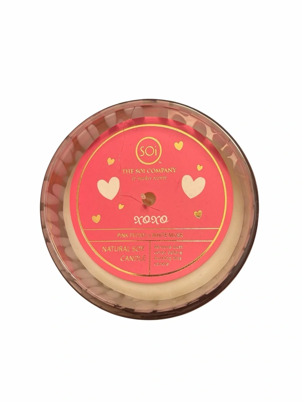 SOI Candle XOXO Pink Peony & White Musk